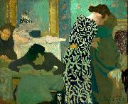 Edouard Vuillard The Flowered Dress oil